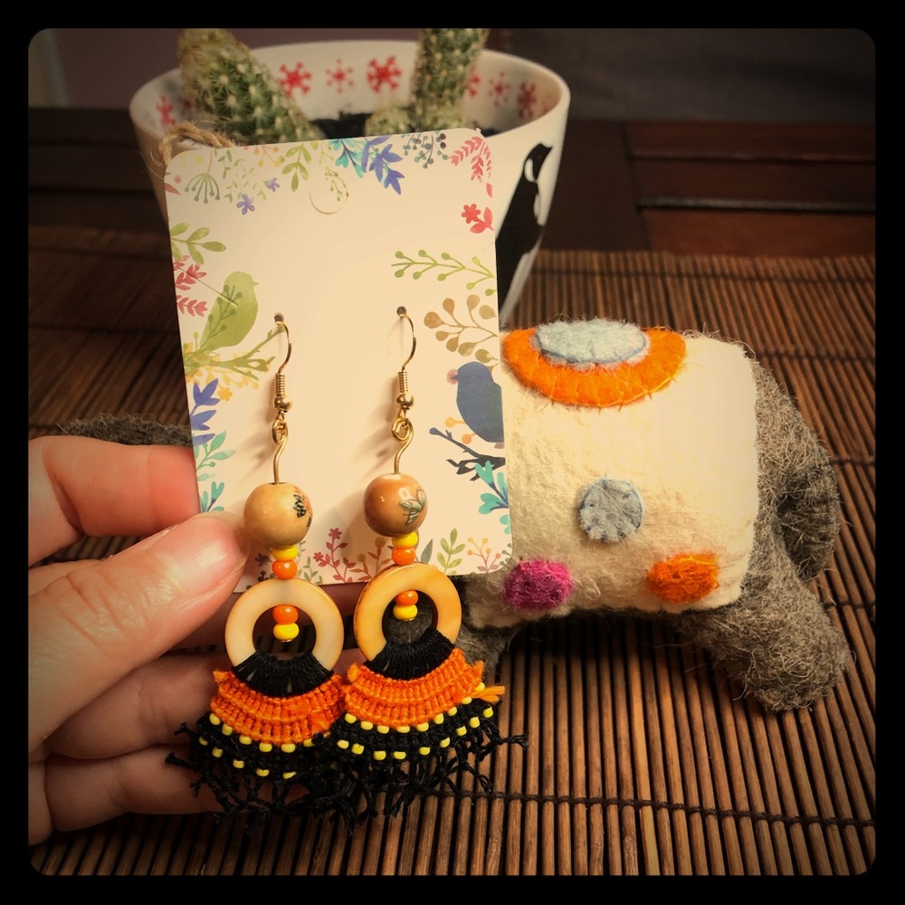 Handmade earring